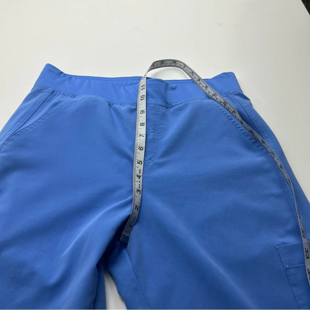 FIGS Technical‎ Collection Mens Axim Cargo Scrub Pant Size Small Blue *FLAWED